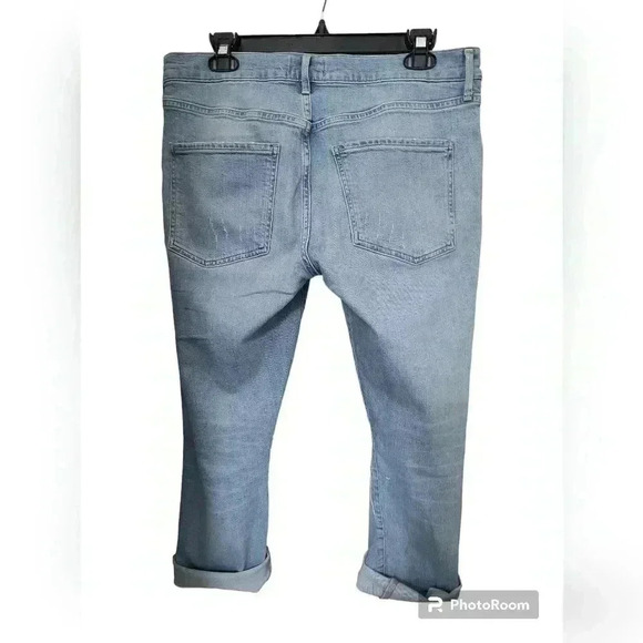 Agolde Isabel Slim Boyfriend Distressed Jeans - Picture 5 of 6